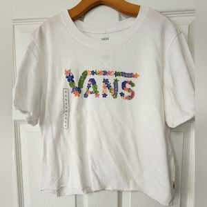 Van's crop top brand new with tags XL
